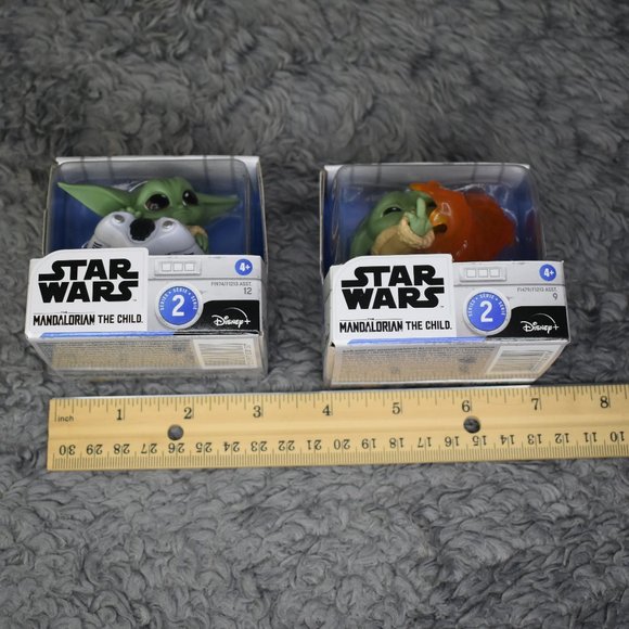 NWT The Bounty Hunter - The Child Series 2 Baby Yoda/Grogu Toys Set of 2 - Picture 13 of 16